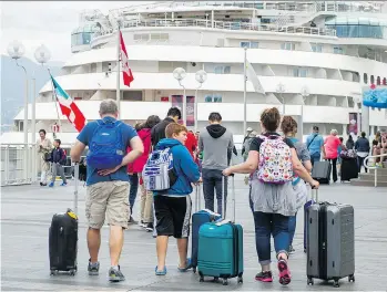  ?? RICHARD LAM ?? For first-time cruisers, it’s recommende­d to plan ahead your travels so that you don’t wind up missing your cruise should bad weather or a missed flight occur.