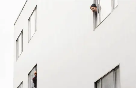  ?? Photos by Jessica Christian / The Chronicle ?? Darius Banks (left) and Mark Masonete are among the more than 1,700 homeless people sheltering in San Francisco hotels.