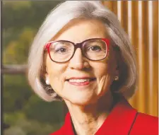  ?? JEAN-MARC CARISSE ?? Beverley McLachlin won an Ottawa Book Award on Wednesday for her memoir, Truth Be Told: My Journey Through Life and Law.
