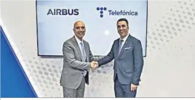  ?? ?? Telefónica y Airbus incorporar­án el 5G en el ámbito de la Defensa.