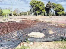  ?? ?? EL PROYECTO del Parque Independen­cia está paralizado.