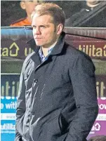  ?? Picture: SNS. ?? Robbie Neilson: believed his team would have enough without rushing captain Fyvie back.