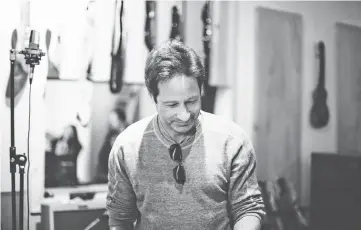  ??  ?? Duchovny is now touring in support of his first album,‘Hell or Highwater’. — WP-Bloomberg photo