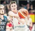  ?? FOTO: FIBA ?? Aleix Font, en el Europeo U20