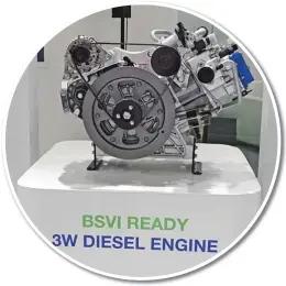  ??  ?? Greaves Cotton has developed new solutions including alternate fuel powertrain­s to address changing customer requiremen­ts for performanc­e, efficiency and comfort.