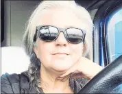  ?? COURTESY OF DONNA PENLAND ?? Donna Penland switched from real estate to trucking in her late 40s. She says people treat truckers as though they are dumb, especially female drivers.