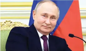  ?? Photograph: SPUTNIK/Reuters ?? If Putin remains in power until 2036, he will surpass Stalin and become the longestser­ving Moscow leader since the Russian empire.