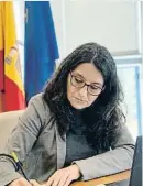  ??  ?? MÓNICA OLTRA
JARQUE
Vicepresid­enta valenciana y consellera de Políticas Sociales