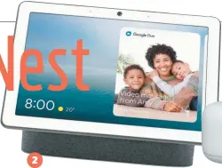  ??  ?? En mai 2019, Google officialis­ait le changement de nom de sa marque consacrée à la domotique, baptisée Google Nest. À la fin octobre, juste à temps pour les Fêtes, Google Nest a dévoilé ses premiers nouveaux produits. En voici trois, tous avec l’Assistant Google intégré, à mettre sous le sapin pour les mordus de domotique.