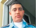  ??  ?? El subinspect­or de policía Josué Jonathan García.