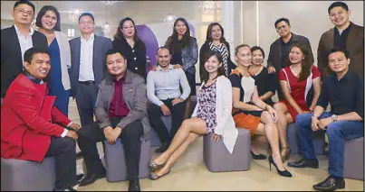  ??  ?? Haidee Enriquez with the Sitel Philippine­s Palawan Leadership Team