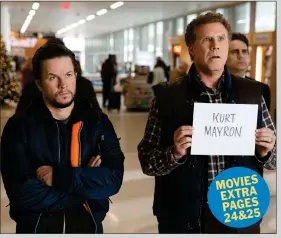  ??  ?? Mark Wahlberg as Dusty and Will Ferrell as Brad fail to save this sequel