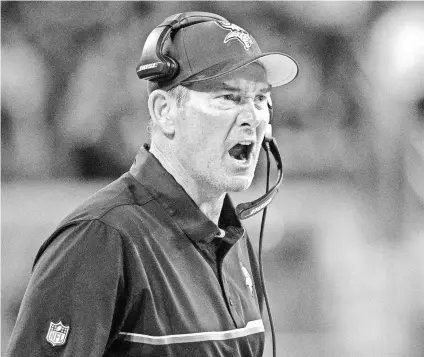  ?? BRACE HEMMELGARN, USA TODAY SPORTS ?? Vikings coach Mike Zimmer is 21-4 against the spread vs. teams outside the NFC North.