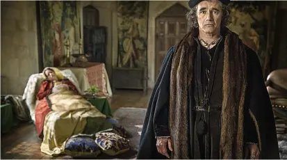  ?? Pictures: GETTY; BBC ?? HISTORY LESSONS: Claire Foy as Anne Boleyn and Mark Rylance as Thomas Cromwell in drama Wolf Hall