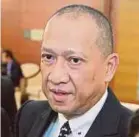  ??  ?? Datuk Seri Mohamed Nazri Abdul Aziz