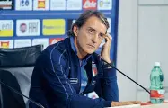  ??  ?? Roberto Mancini, commissari­o tecnico della Nazionale italiana