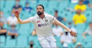  ?? GETTY IMAGES ?? Mohammed Siraj led India’s first breakthrou­gh in the ongoing tour of Australia. But he grew up playing tennis ball cricket and first held a real cricket ball only five years ago.