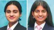  ?? ?? Diya Maria Thomas (left) topped the ISC exam In GEMS Modern Academy, Dubai, with 99.25 per cent followed by Desiree Moraes with 98.5 per cent.