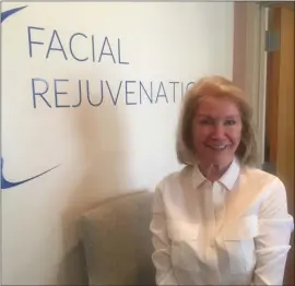  ?? PEG DEGRASSA - MEDIANEWS GROUP ?? Owner Eileen Mielcarek of Glen Mills reached a lifetime dream in February when she opened Facial Rejuvenati­on in Newtown Square.