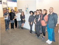  ?? ASOCIACIÓN AMIGOS DEL MUSEO MODERNO ?? La Asociación de Amigos del Museo Moderno adquirió, entre otras, “Las formas dichosas” (2021), de la artista tucumana Ana Won, en la galería Constituci­ón.