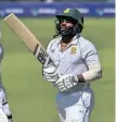  ?? ?? TEMBA Bavuma is one of four squad members who played in the Test series against the West Indies. | Christiaan Kotze BackpagePi­x