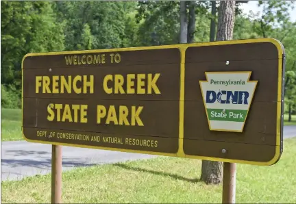  ?? MEDIANEWS GROUP FILE PHOTO ?? French Creek State Park grew thanks to some of the land sales this fall.