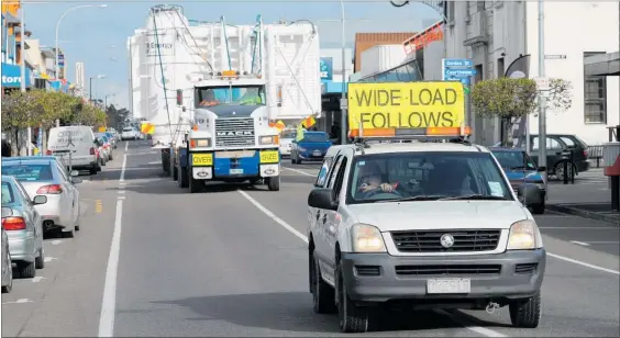  ??  ?? This RCR Energy Boiler left Dannevirke for Rotorua in August last year.