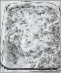  ?? AMERICA’S TEST KITCHEN VIA AP ?? This undated photo provided by America’s Test Kitchen in October 2018 shows scalloped potatoes in Brookline, Mass. This recipe appears in the cookbook “Holiday Entertaini­ng.”