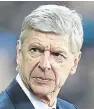  ??  ?? Mesut Ozil, top, will not be allowed to leave the Gunners – even if he doesn’t sign a new deal – says Arsene Wenger.