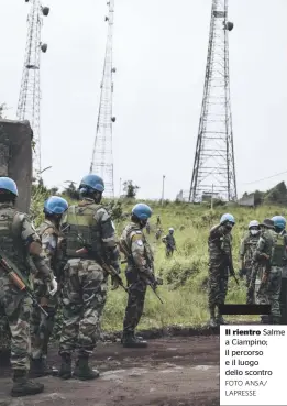  ?? FOTO ANSA/ LAPRESSE ?? Il rientro Salme a Ciampino; il percorso e il luogo dello scontro