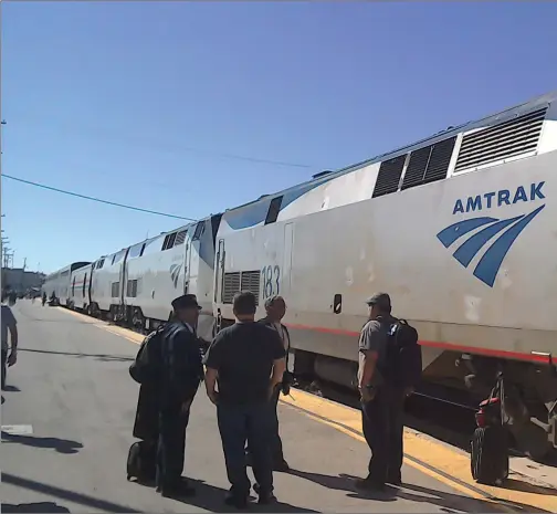  ??  ?? Amtrak has more than 40 routes, with such evocative names as Empire Builder and Texas Eagle. The Sunset Limited takes two days to cover the 1,995 miles from Los Angeles to New Orleans