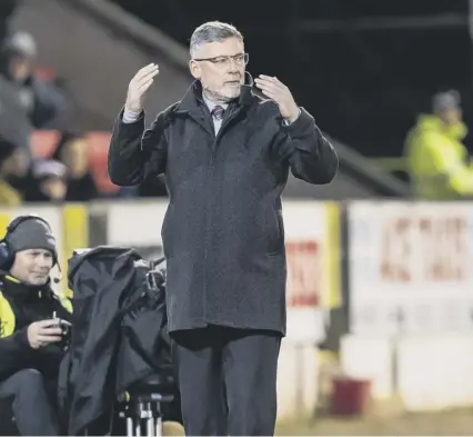  ??  ?? 0 Cameras have documented a turbulent season at Hearts which has seen Craig Levein lose his job as manager.