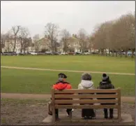  ?? (Photo for The Washington Post/Elena Heatherwic­k) ?? Richmond Green in London is not what “Ted Lasso” makes it out to be.