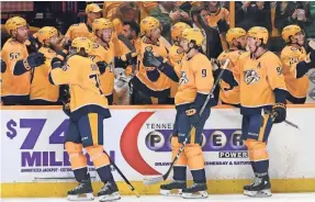  ?? CHRISTOPHE­R HANEWINCKE­L/USA TODAY SPORTS ?? On an NHL Network discussion, analyst Kevin Weekes called Nashville his team with the most to lose in these playoffs.
