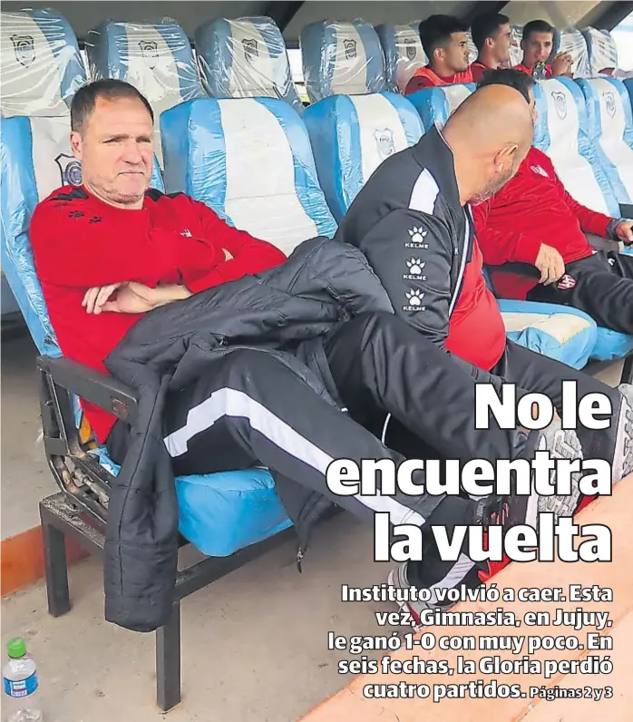  ?? (GENTILEZA RODOLFO GUTIÉRREZ) ?? Conforme. Más allá de la derrota en el norte del país, Darío Franco expresó que se fue conforme con el rendimient­o del equipo. El Lobo hizo el gol y no mucho más.