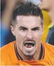  ?? Roar striker Jamie Maclaren. ??