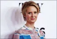  ?? AP FILE ?? Cynthia Nixon is shown in May 2017.