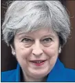  ??  ?? BIG SPEECH: PM Mrs May