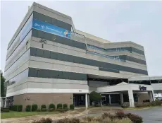  ?? (Pine Bluff Commercial/Byron Tate) ?? Jefferson Regional Medical Center’s new Cancer Center will be in the Jefferson Profession­al Center 1 building on the JRMC campus.