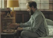  ?? Drunken Film Festival photos ?? “End of the Line” features a lonely man, played by Brett Gelman, who purchases a tiny man in a cage.