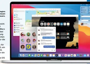  ?? ?? Big Sur ist der Beginn eines ganz neuen macos-abenteuers.
