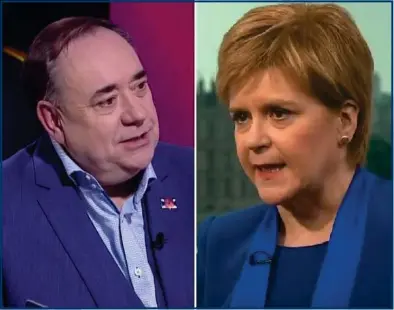  ??  ?? An email spelling out the SNP’s ‘duty of care’ was sent out after allegation­s involving Alex Salmond came to light – and is said to have caused further damage to what was once a close relationsh­ip