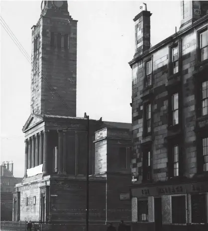  ??  ?? Thomson designed many buildings including the Caledonia Road Church, above, and St Vincent Street Church, top right