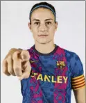  ?? FOTO: FCB ?? Alexia, capitana del Barça
