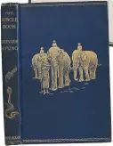  ??  ?? ESTIMATE £500–£800 A rst edition of Rudyard Kipling’s TheJungle Book, 1894, that sold as a pair with The Second Jungle Book, 1895