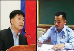  ??  ?? Sok Puthyvuth (left) has beem promoted to secretary of state at the Ministry of Posts and Telecommun­ications, while Sar Sokha has been promoted to lieutenant general.