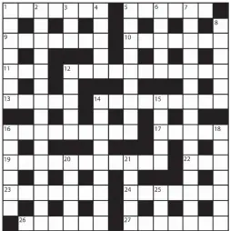  ?? PRIZES of £20 will be awarded to the senders of the first three correct solutions checked. Solutions to: Daily Mail Prize Crossword No. 14,925, PO BOX 3451, Norwich, NR7 7NR. Entries may be submitted by second-class post. Envelopes must be postmarked no l ??