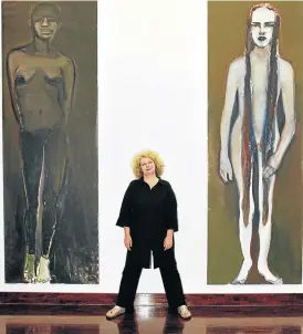  ?? /Sunday Times ?? Top dollar: The worth of artworks, such as these by South African-born artist Marlene Dumas, is determined by its artistic features and its monetary value.