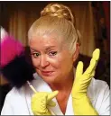  ??  ?? BRUSH-OFF: Kim Woodburn