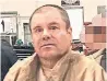  ??  ?? Drug lord Joaquin Guzman Loera, alias “El Chapo,” has escaped from prison twice.